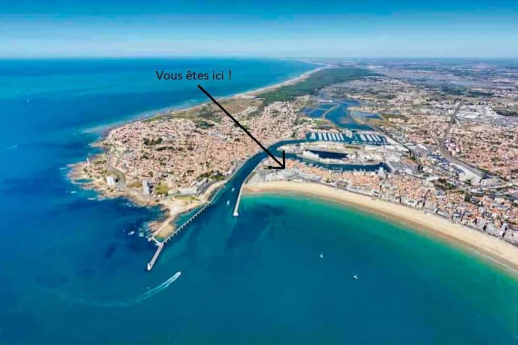 Le Sunny Duplex Hypercentre La Plage A 2 Pas ! Les Sables-d'Olonne Luaran gambar