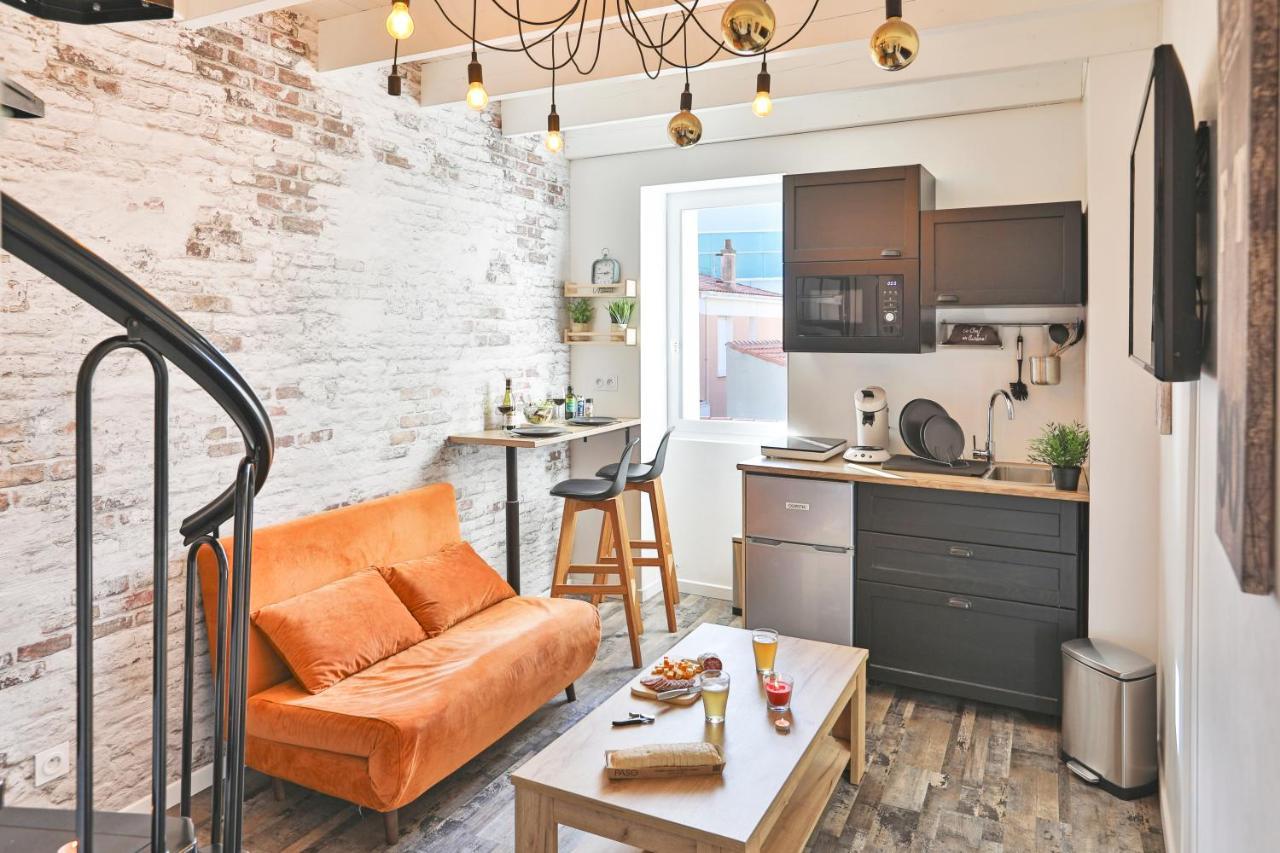 Le Sunny Duplex Hypercentre La Plage A 2 Pas ! Les Sables-d'Olonne Luaran gambar